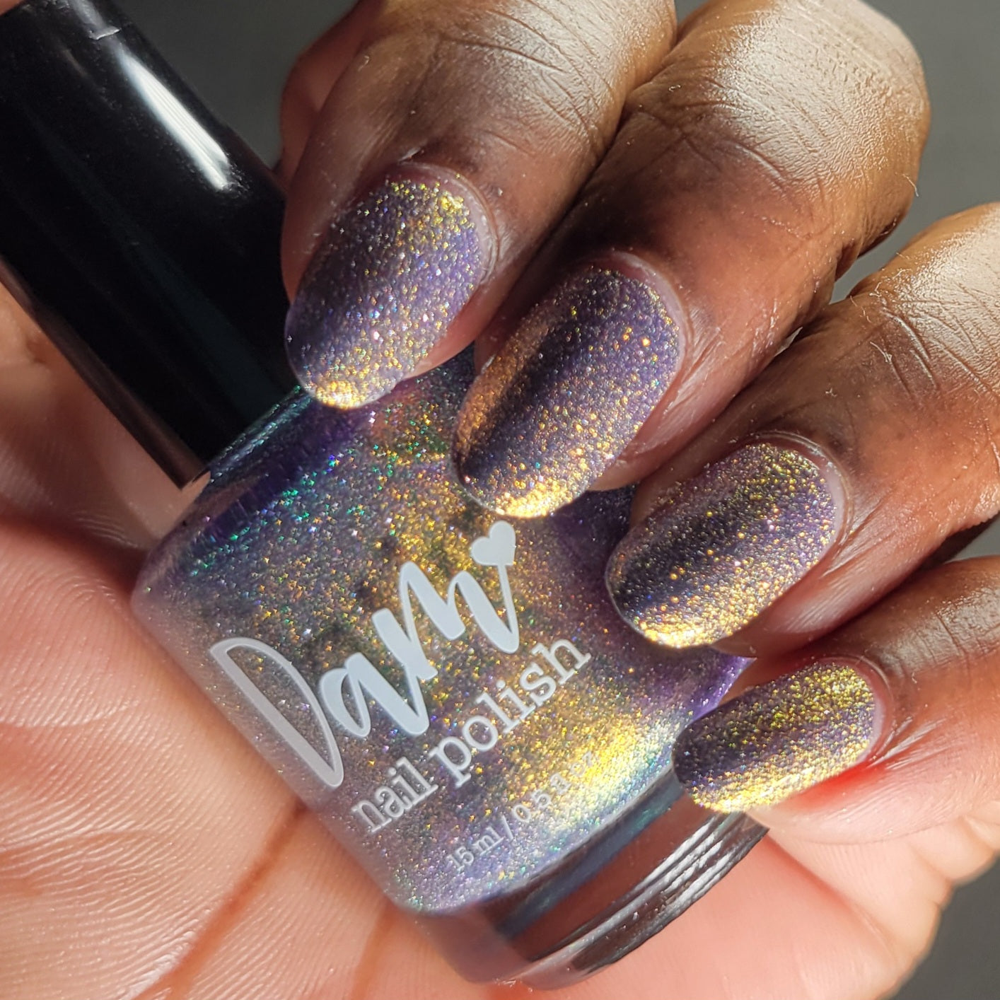 I'm Made of Magic, MFer - Purple Nail Polish - Reflective Nail Polish - October 2025 POTM - Dam Nail Polish