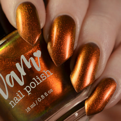COMING SOON 10/9: Little Firefox - Brown Nail Polish - Shimmer Nail Polish - Pawsitively Polished Facebook Group Exclusive 2026