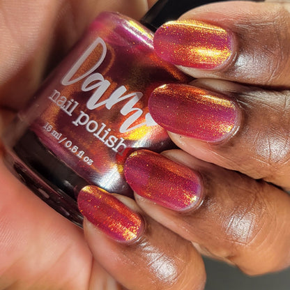 Las Fallas - Pink Nail Polish - Shimmer Nail Polish - Celebraciones en España Trio