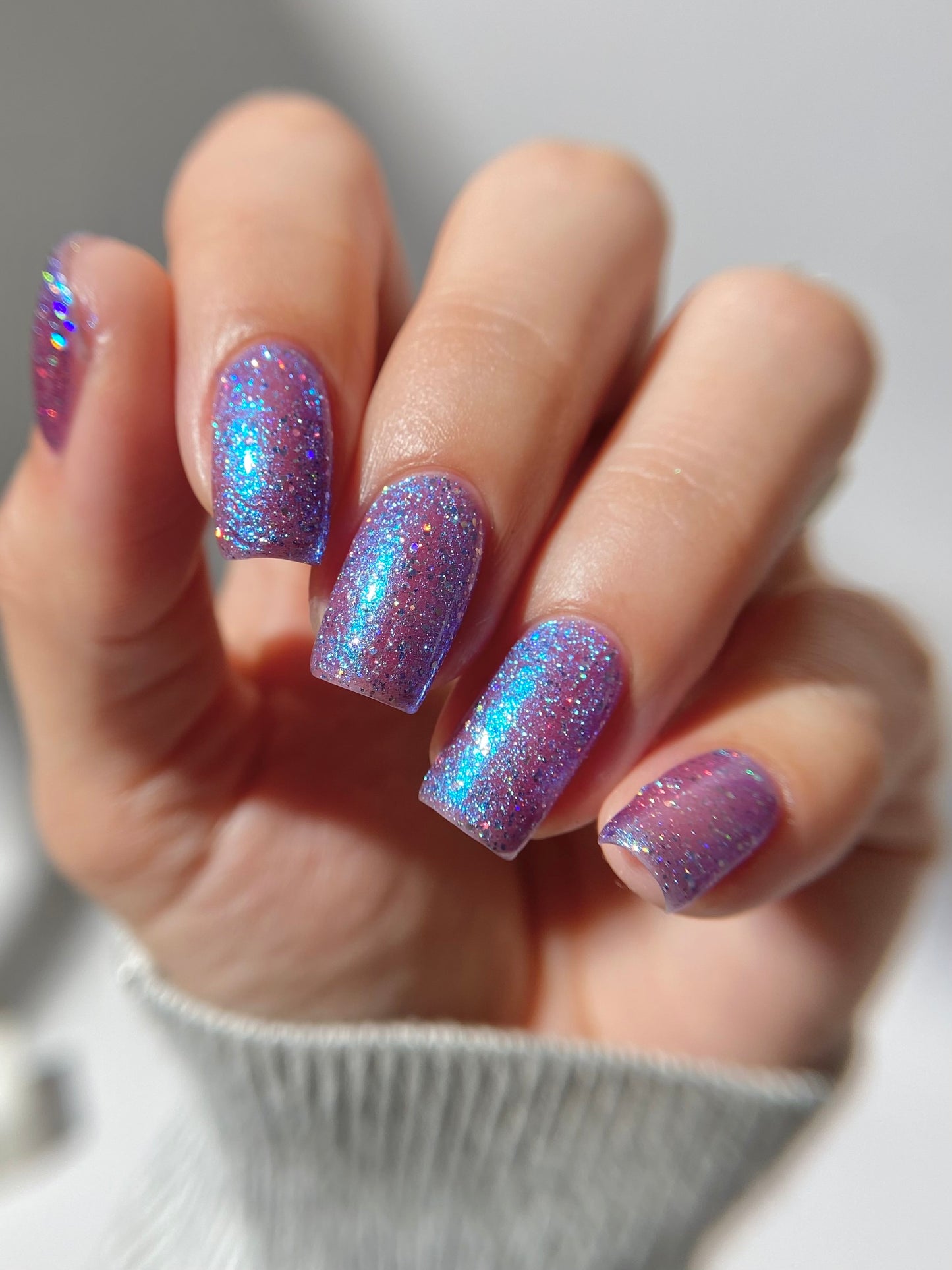 Little Miss Snickers - Purple Nail Polish - Lost Dog & Cat Rescue Foundation Charity Polish
