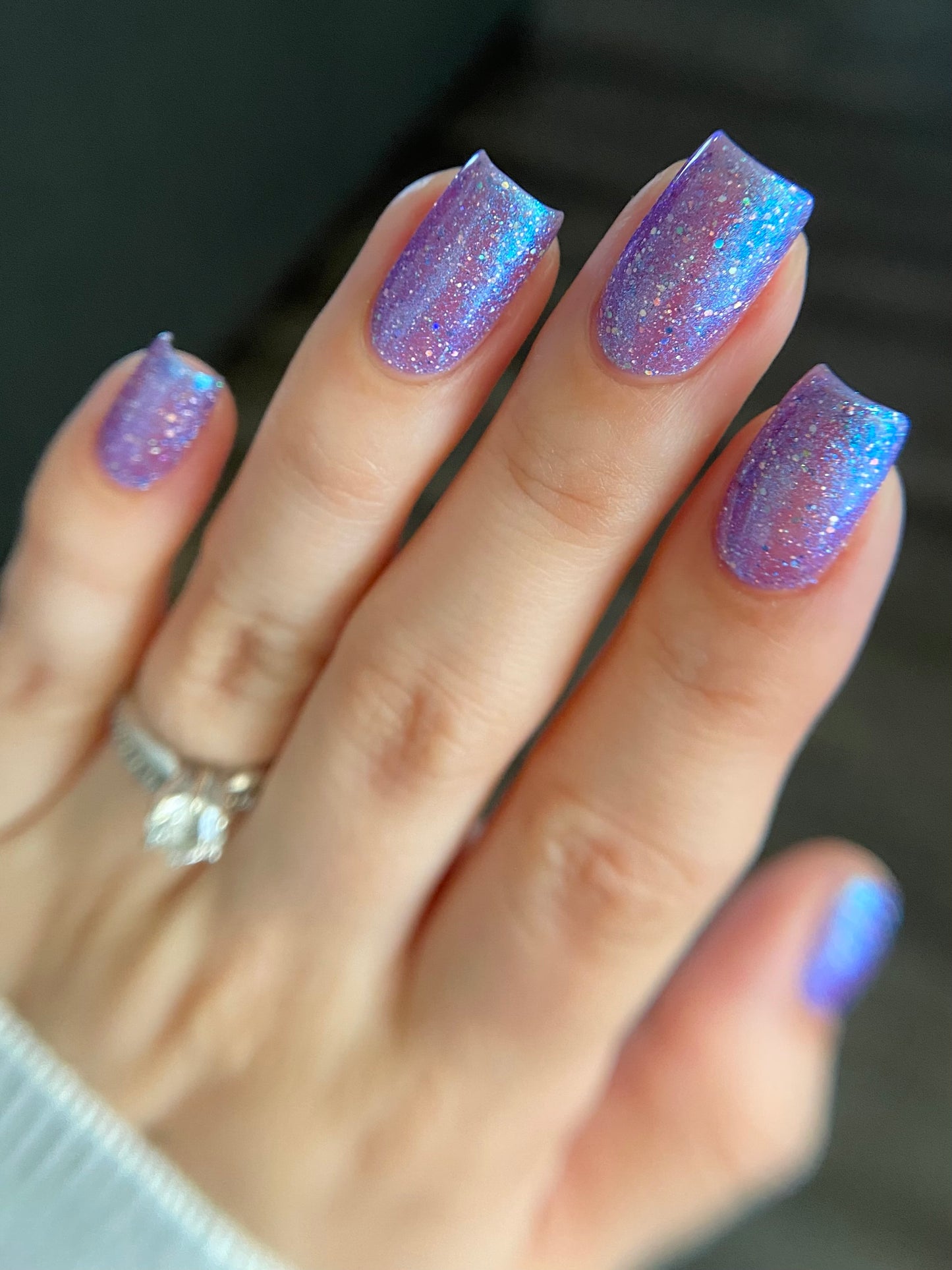 Little Miss Snickers - Purple Nail Polish - Lost Dog & Cat Rescue Foundation Charity Polish