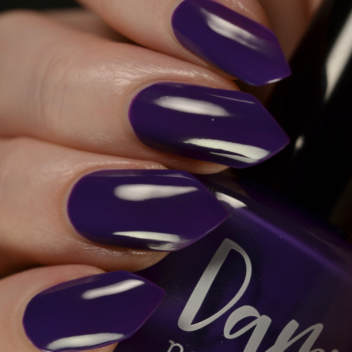 COMING SOON 10/9: Nightly Violet - Purple Nail Polish - Cream Nail Polish - Creme Connection Facebook Group Exclusive 2026