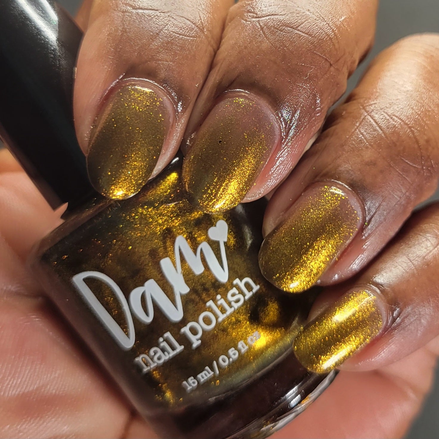 Ox - Brown Shimmer Nail Polish - Chinese Zodiac Collection - Dam Nail Polish