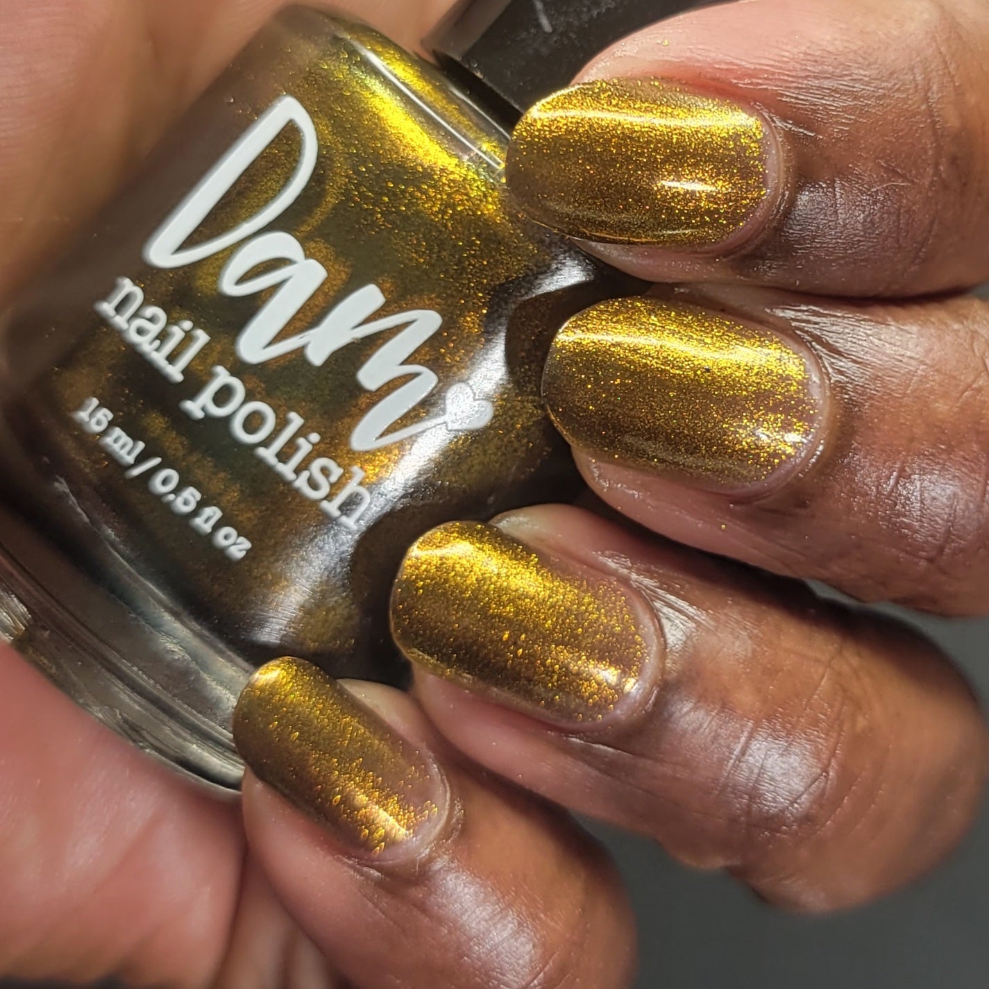 Ox - Brown Shimmer Nail Polish - Chinese Zodiac Collection - Dam Nail Polish