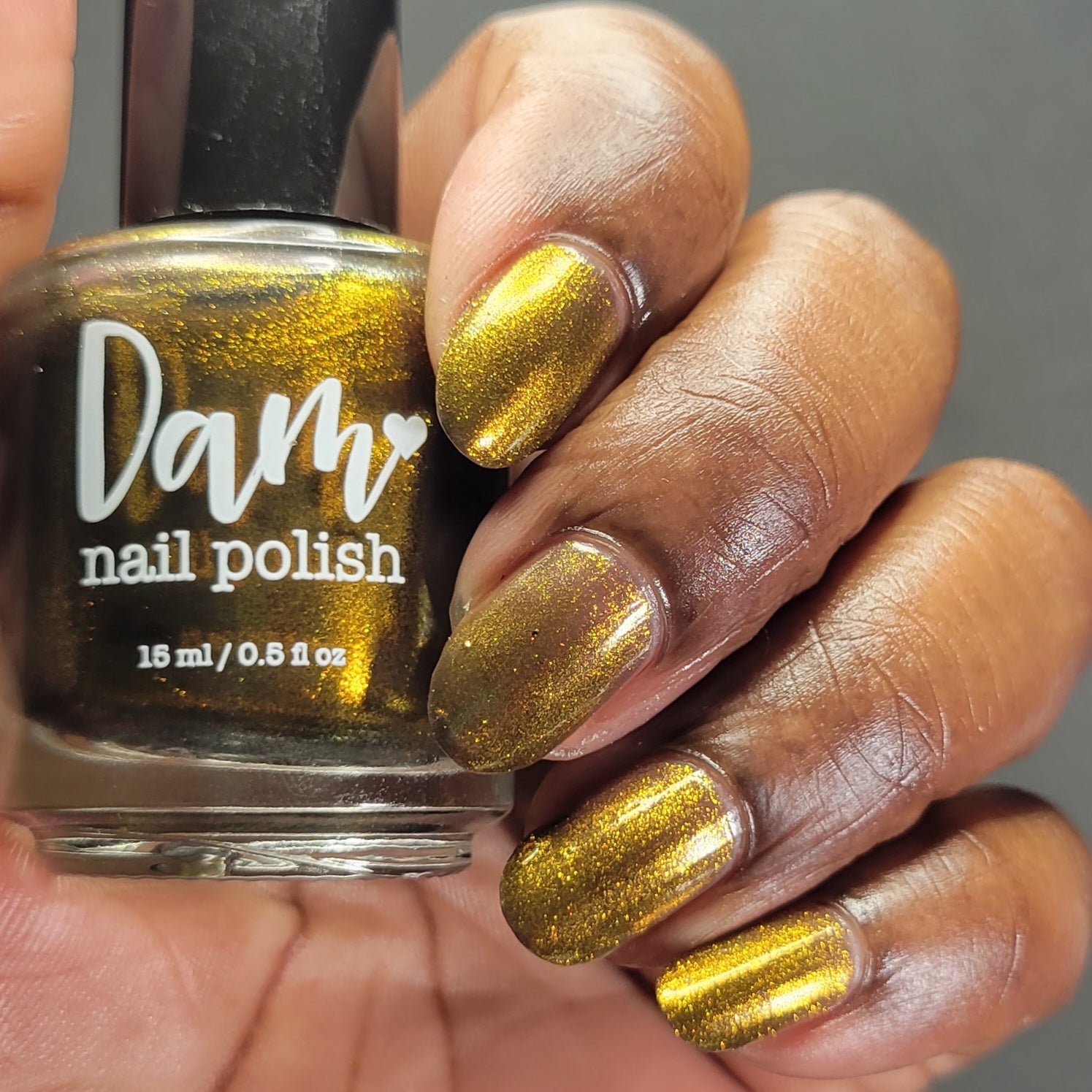Ox - Brown Shimmer Nail Polish - Chinese Zodiac Collection - Dam Nail Polish