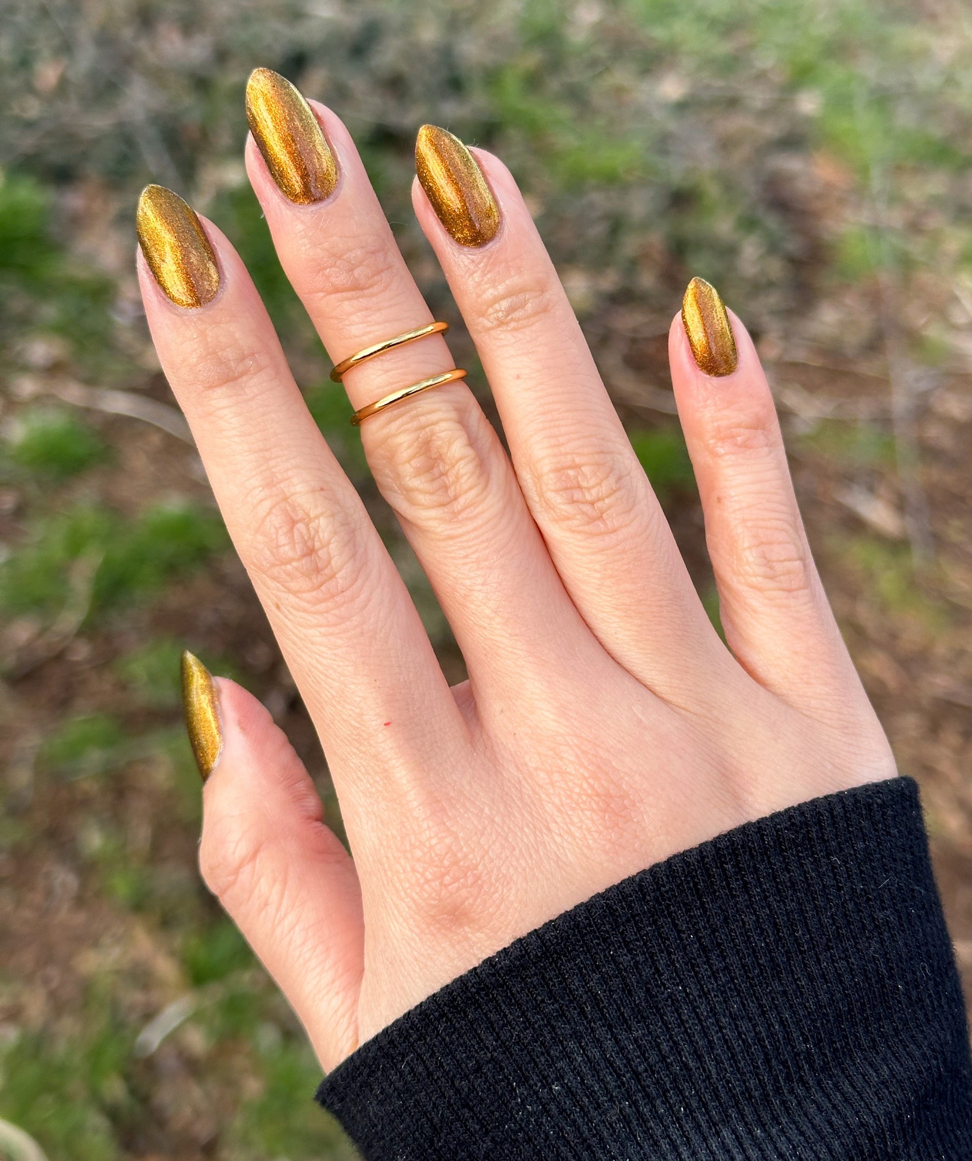 Ox - Brown Shimmer Nail Polish - Chinese Zodiac Collection - Dam Nail Polish