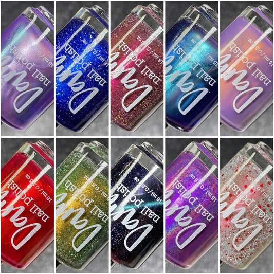 COMING SOON 2/27 NOON ET! OVERPOURS: 12 Dam Days of Polish - Advent Calendar 2025 - Dam Nail Polish