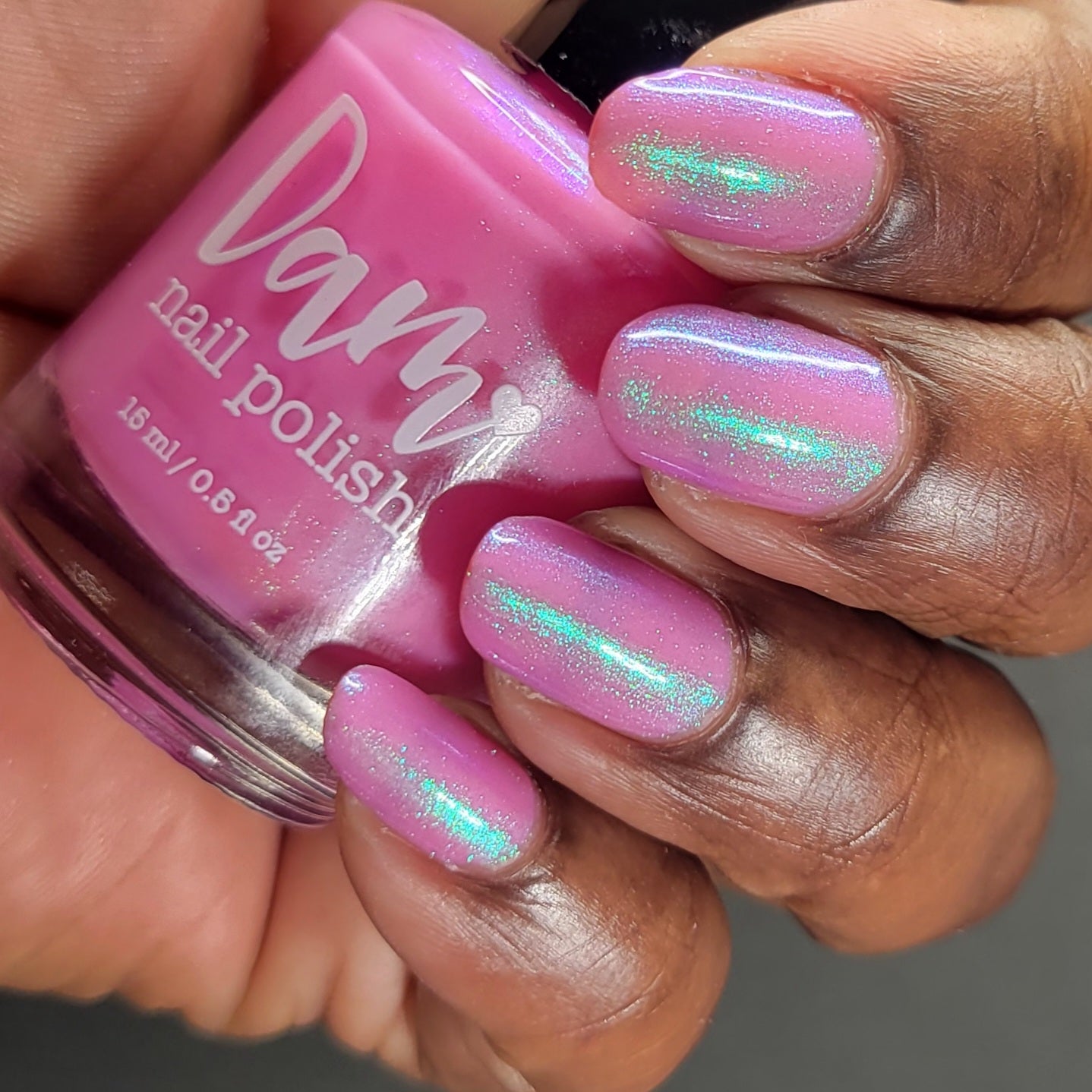 Pig - Pink Shimmer Nail Polish - Chinese Zodiac Collection - Dam Nail Polish