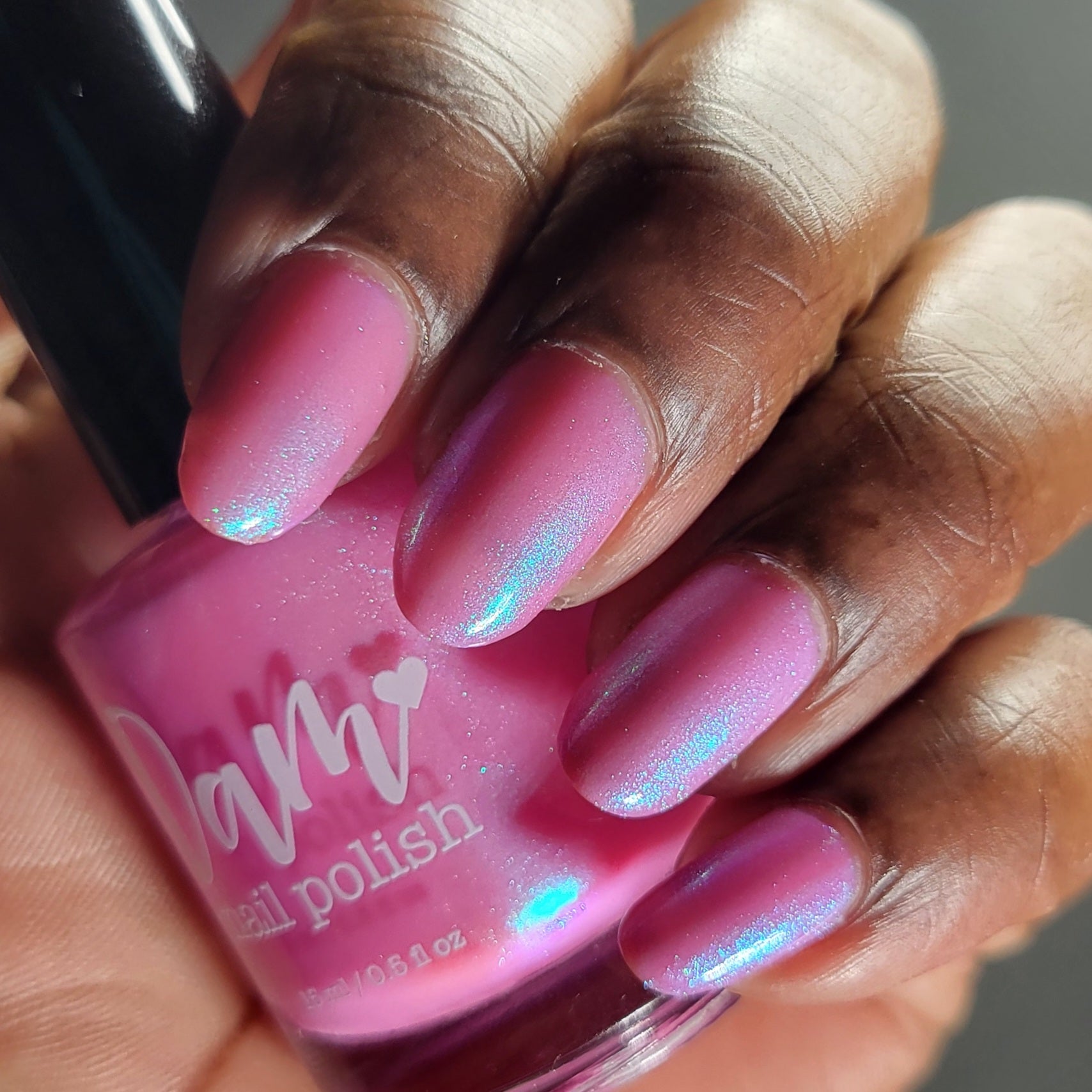 Pig - Pink Shimmer Nail Polish - Chinese Zodiac Collection - Dam Nail Polish