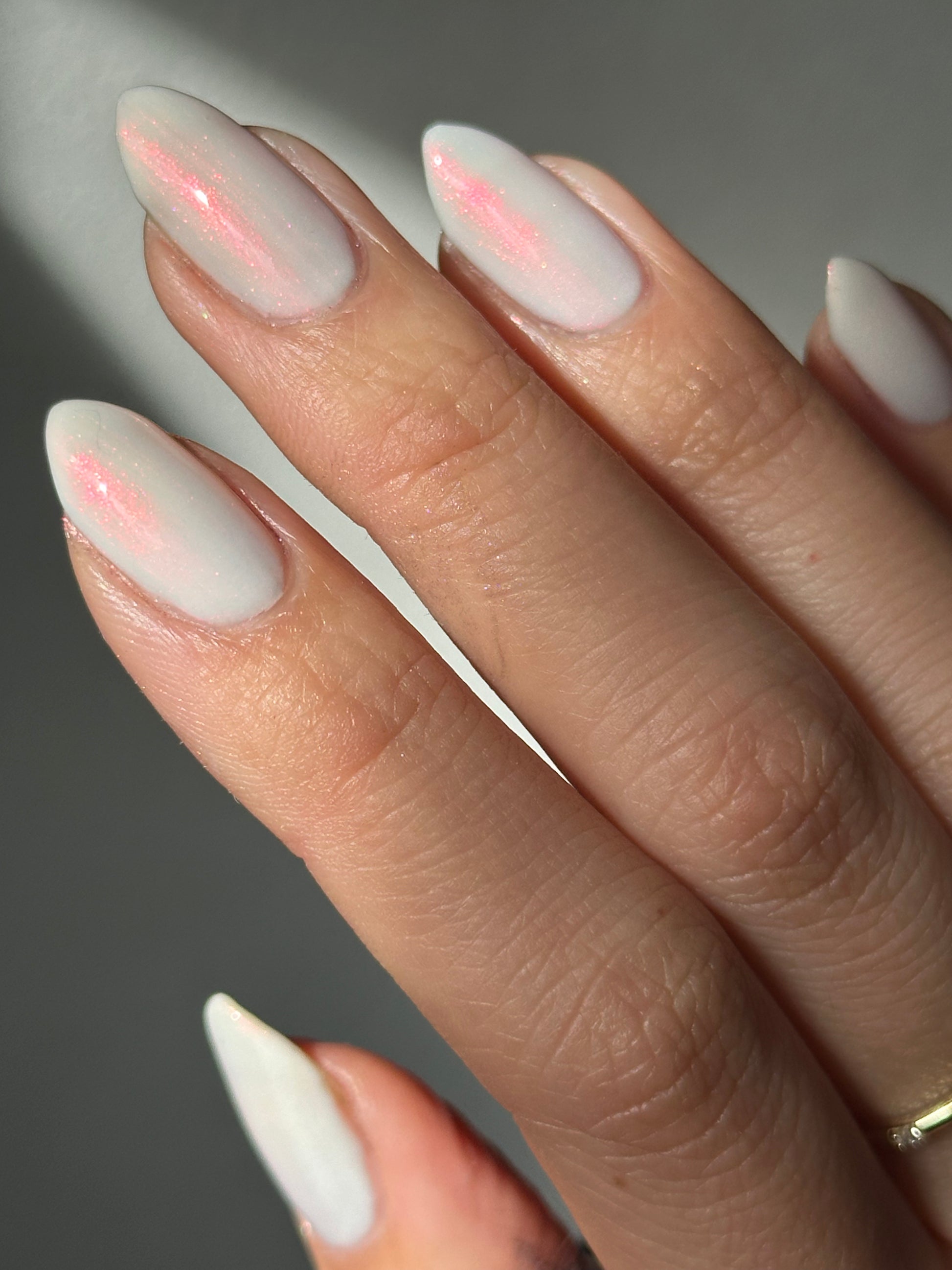 Rabbit - White Shimmer Nail Polish - Chinese Zodiac Collection - Dam Nail Polish