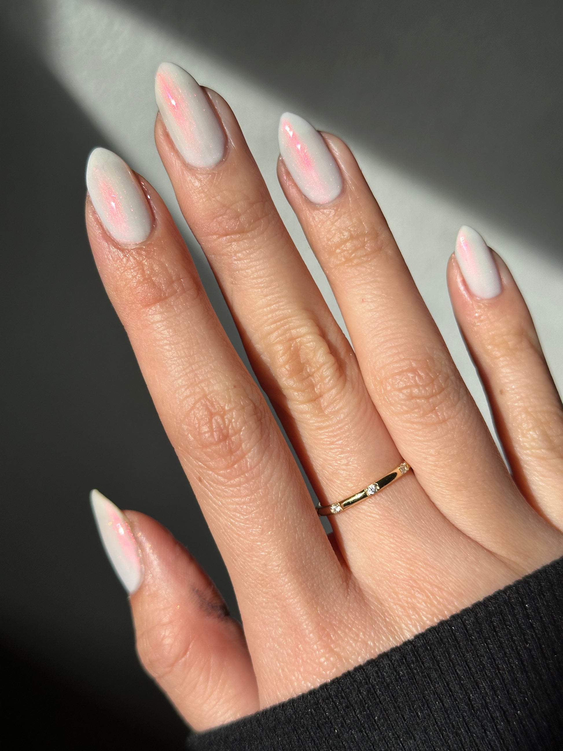 Rabbit - White Shimmer Nail Polish - Chinese Zodiac Collection - Dam Nail Polish