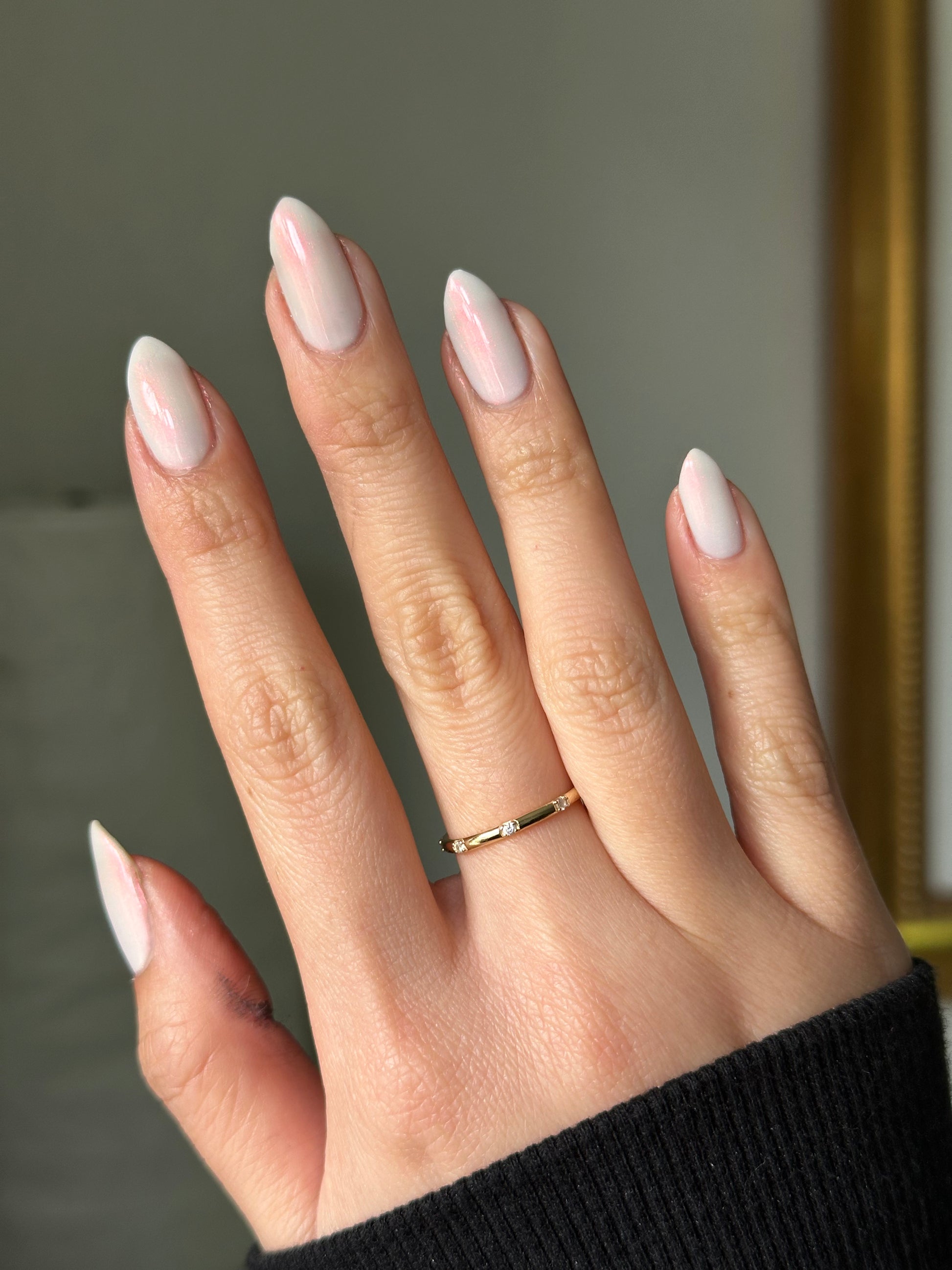 Rabbit - White Shimmer Nail Polish - Chinese Zodiac Collection - Dam Nail Polish