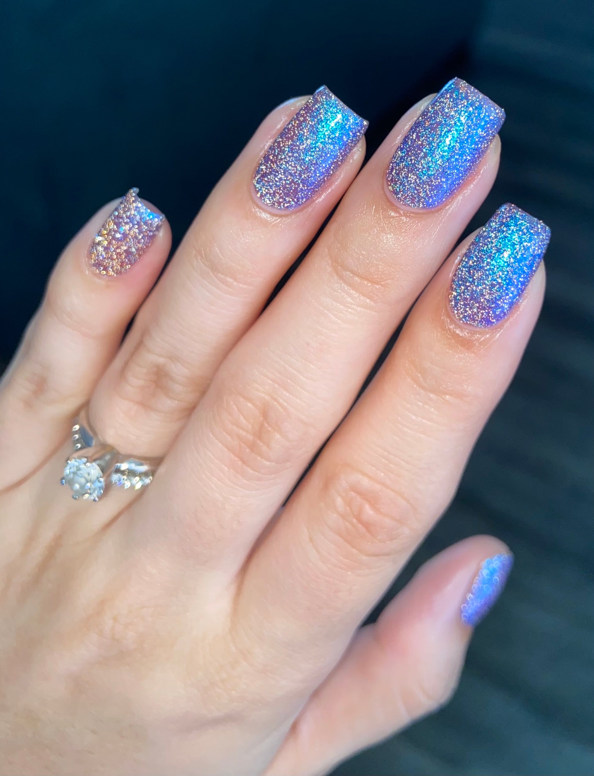 Robots Don’t Poop - Purple Nail Polish - Reflective Nail Polish - Shimmer Nail Polish - I'm Not a Robot Series - Dam Nail Polish