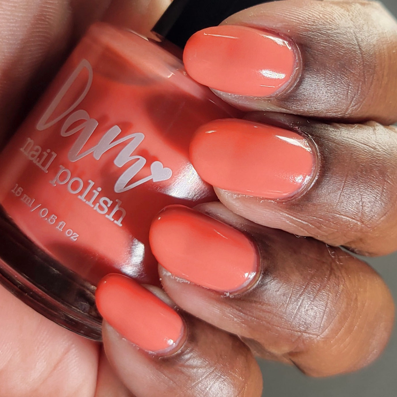 Sass Squash - Orange Nail Polish - Cream Nail Polish - Fall Nail Polish - Autumn Harvest Creams - Dam Nail Polish