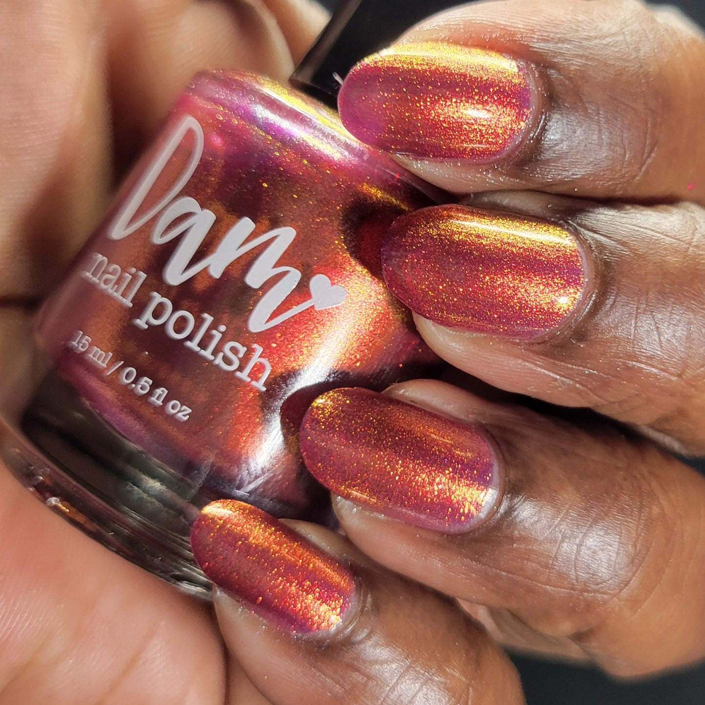 Year of the Horse - Purple Shimmer Nail Polish - Lunar New Year 2026 - Dam Nail Polish