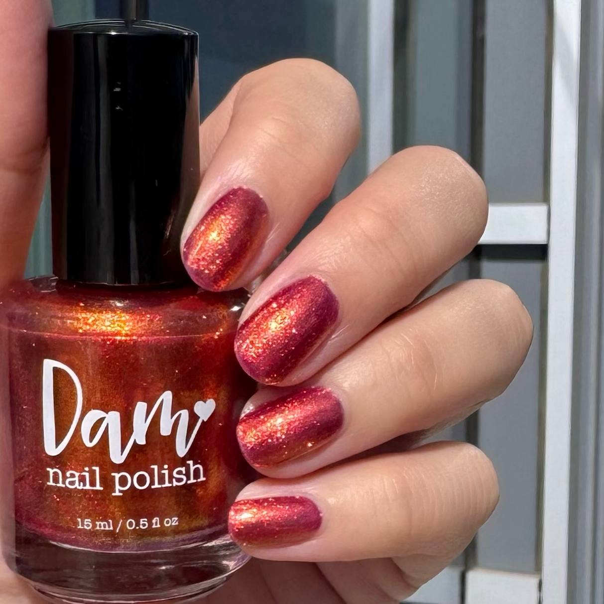 Year of the Horse - Purple Shimmer Nail Polish - Lunar New Year 2026 - Dam Nail Polish