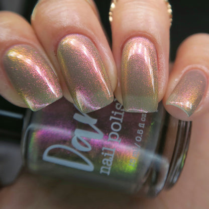 Don’t Kiss Your Sis - Pink Shimmer Nail Polish - Trust the Shimmer Collection