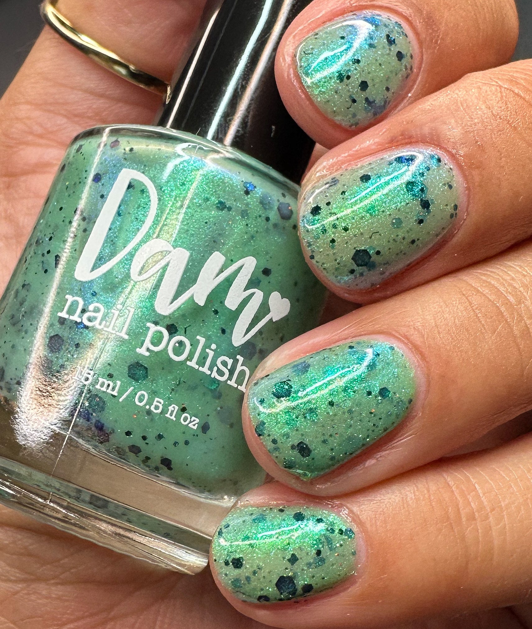 Matcha Made in Heaven - Light Green Crelly Nail Polish - Boba Collection - Dam Nail Polish