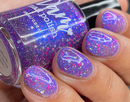 Veronica - Purple Reflective Nail Polish - Survivor Series