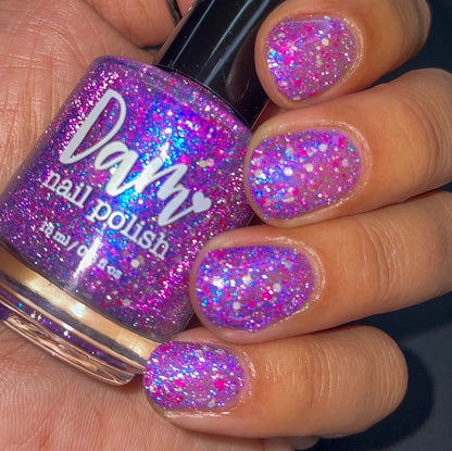 Veronica - Purple Reflective Nail Polish - Survivor Series