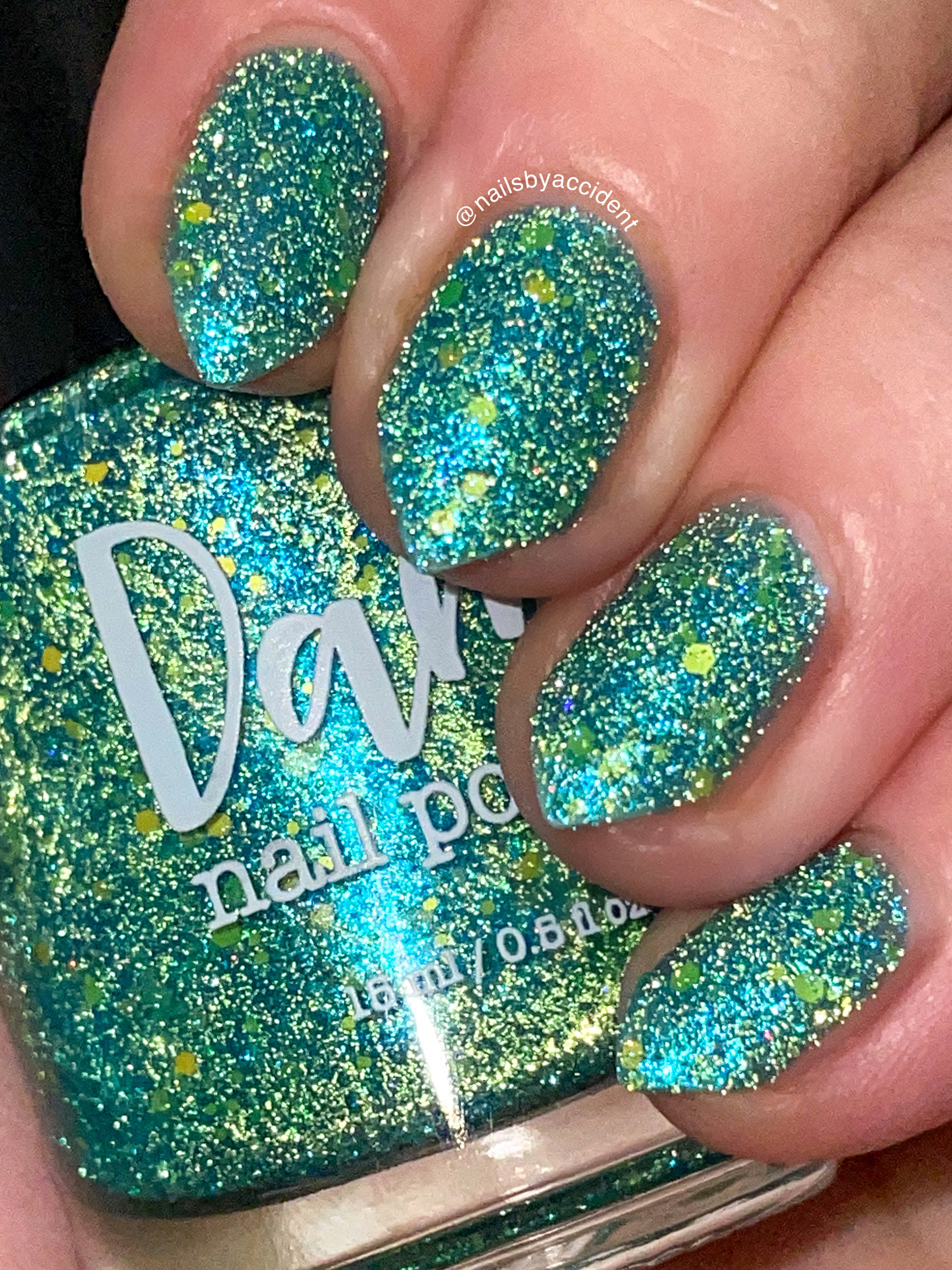 Naomi - Blue Reflective Nail Polish - Survivor Series - Dam Nail Polish