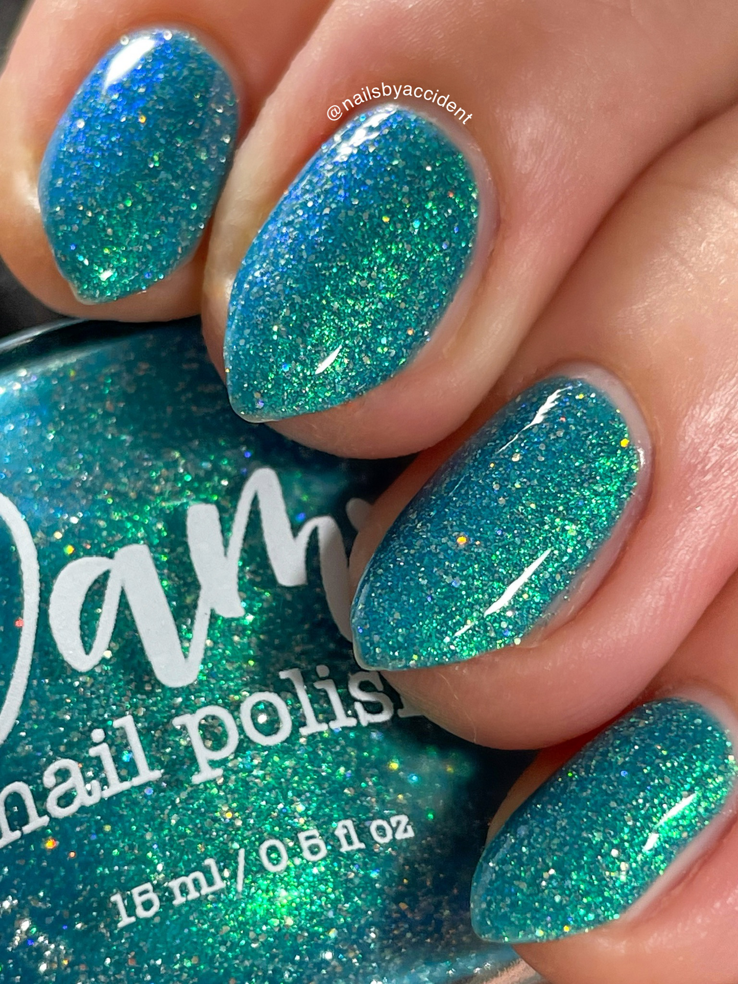 Chicago River - Teal Reflective Nail Polish - PBE Exclusive