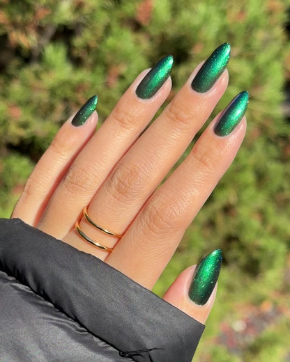 I Call Boo-sh*t - Black Nail Polish - Shimmer Nail Polish - Ghostly Collection - Halloween 2025