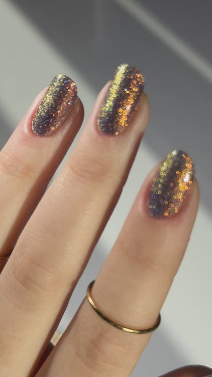 I'm Made of Magic, MFer - Purple Nail Polish - Reflective Nail Polish - October 2025 POTM