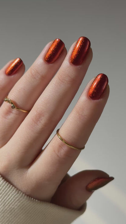 Don't Disturb the Damned - Red Nail Polish - Multichrome Nail Polish - Ghostly Collection - Halloween 2025