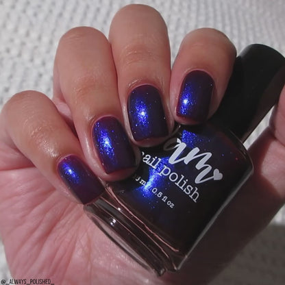 COMING SOON 10/9: Roses Are Red, Love Songs Are Blue - Red Nail Polish - Shimmer Nail Polish - Red Polish Society Facebook Group Exclusive 2026
