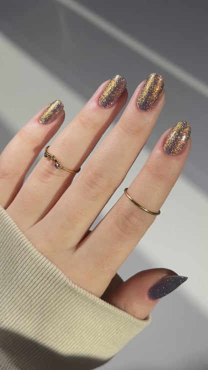 I'm Made of Magic, MFer - Purple Nail Polish - Reflective Nail Polish - October 2025 POTM