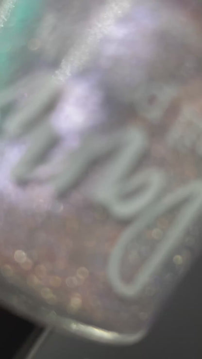 Everybody - Silver Nail Polish - Reflective Nail Polish - Glitter Nail Polish - Polish of the Month - March 2026