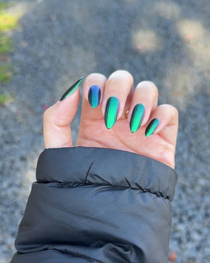 I Call Boo-sh*t - Black Nail Polish - Shimmer Nail Polish - Ghostly Collection - Halloween 2025