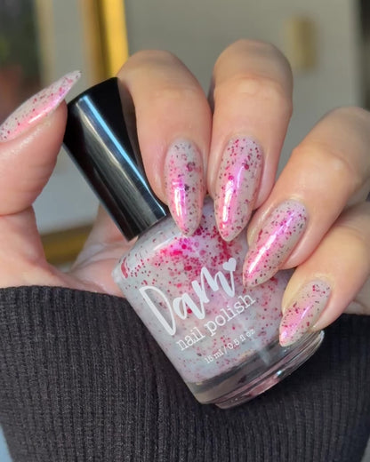 Haunted Hurricane - White Nail Polish - Crelly Nail Polish - Ghostly Collection - Halloween 2025