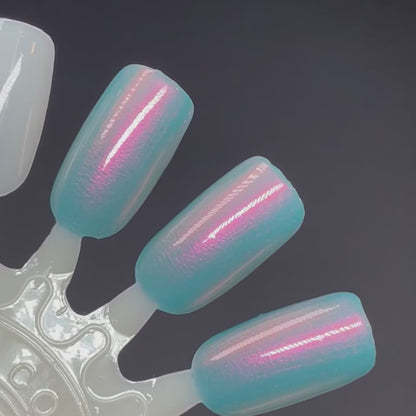 PRE ORDER: Hidden Garden Spring  - Teal Nail Polish - Shimmer Nail Polish - The Secret Fairy Garden - Turnaround Time ~5 Weeks