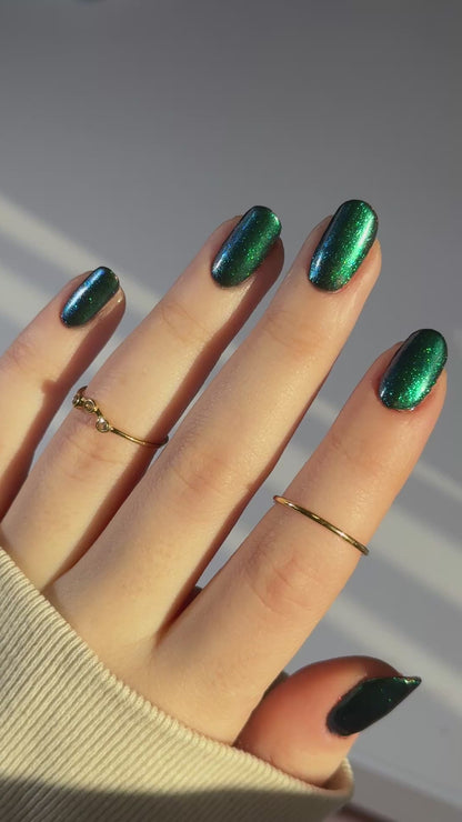 I Call Boo-sh*t - Black Nail Polish - Shimmer Nail Polish - Ghostly Collection - Halloween 2025