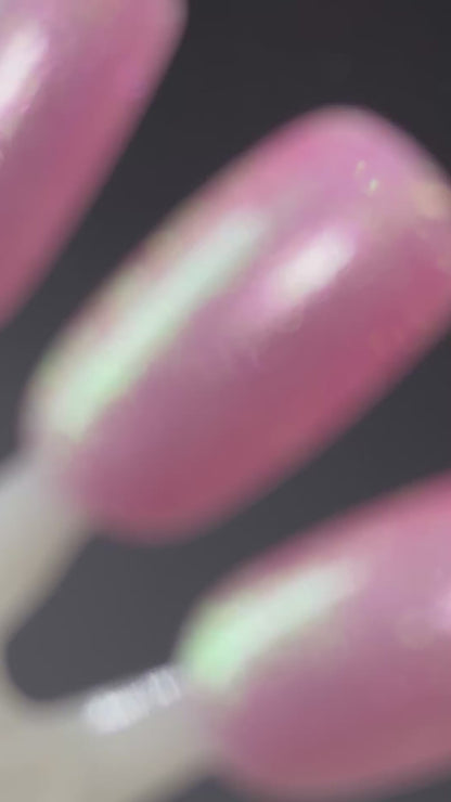 Strawberry Lemonade - Pink Shimmer Nail Polish - Alex's Lemonade Stand Charity Polish