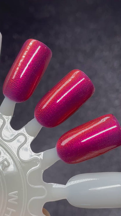 Roselle - Red Nail Polish - Shimmer Nail Polish