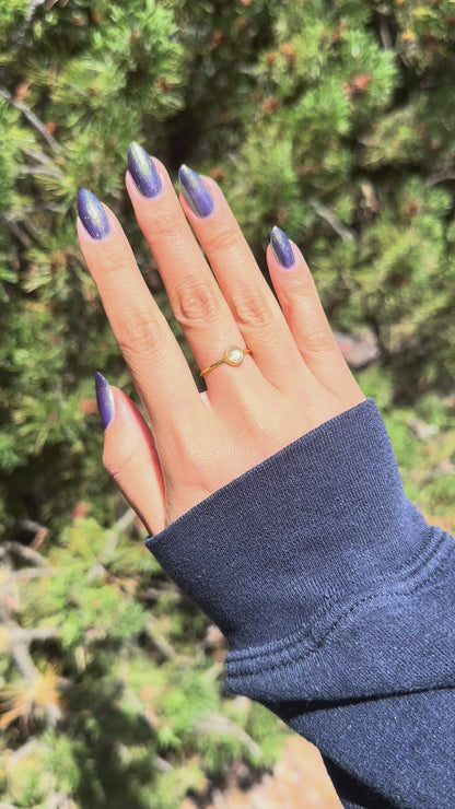 Sandman - Blurple Purple Shimmer Nail Polish - Bonus Track Collection