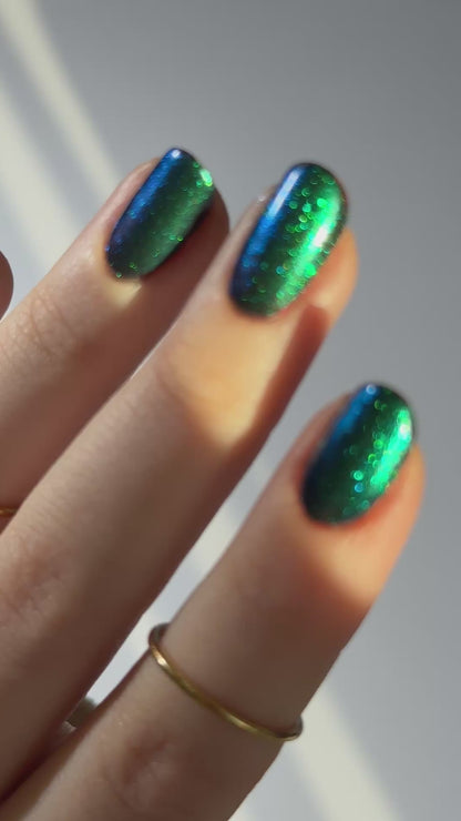 I Call Boo-sh*t - Black Nail Polish - Shimmer Nail Polish - Ghostly Collection - Halloween 2025