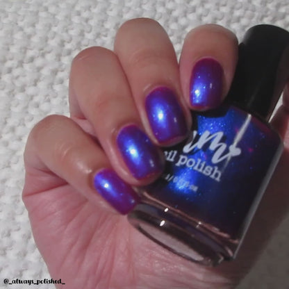 Calm the F*ck Down - Purple Nail Polish - Shimmer Nail Polish - SHIMMAHS Facebook Custom 2026