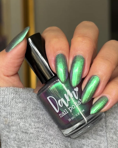 Somebody Sage Me - Gray Nail Polish - Shimmer Nail Polish - Ghostly Collection - Halloween 2025