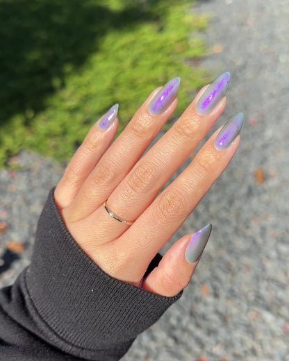 Don’t Be Ghoulish - Gray Nail Polish - Shimmer Nail Polish - Ghostly Collection - Halloween 2025