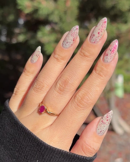 Haunted Hurricane - White Nail Polish - Crelly Nail Polish - Ghostly Collection - Halloween 2025