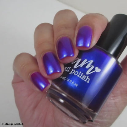 Calm the F*ck Down - Purple Nail Polish - Shimmer Nail Polish - SHIMMAHS Facebook Custom 2026