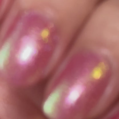 Strawberry Lemonade - Pink Shimmer Nail Polish - Alex's Lemonade Stand Charity Polish