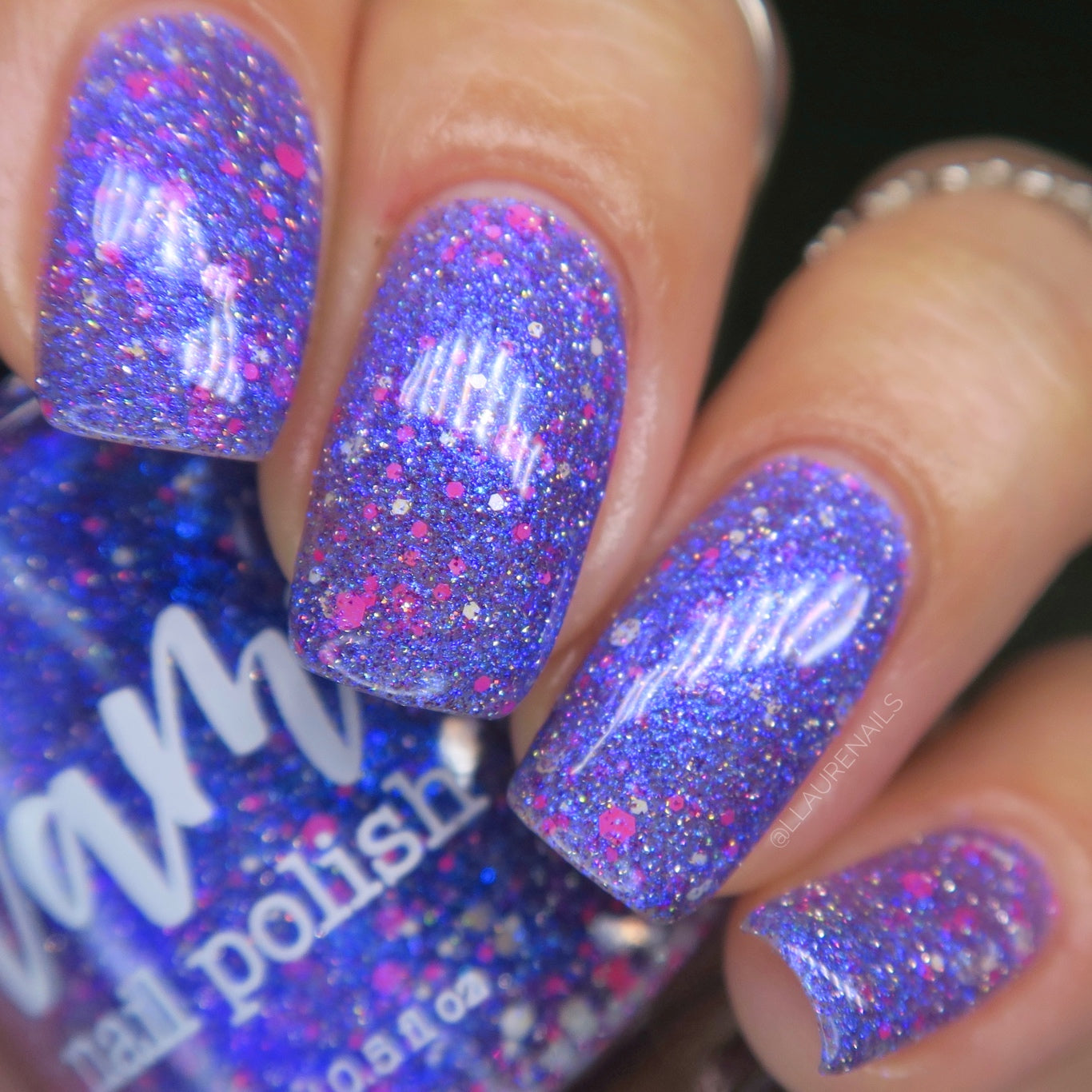 Veronica - Purple Reflective Nail Polish - Survivor Series