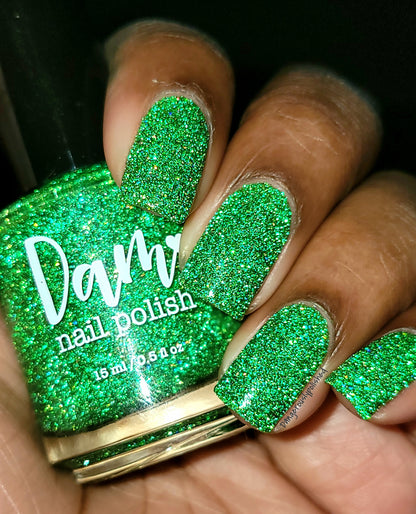 Jams & Jellies Collection - Rainbow Reflective Glitter Nail Polish - Dam