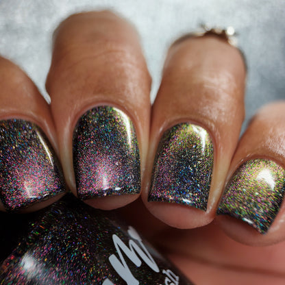 Blazar - Rose Gold/Bronze/Green Magnetic Holographic Nail Polish - Astronomical 2 Collection - Dam