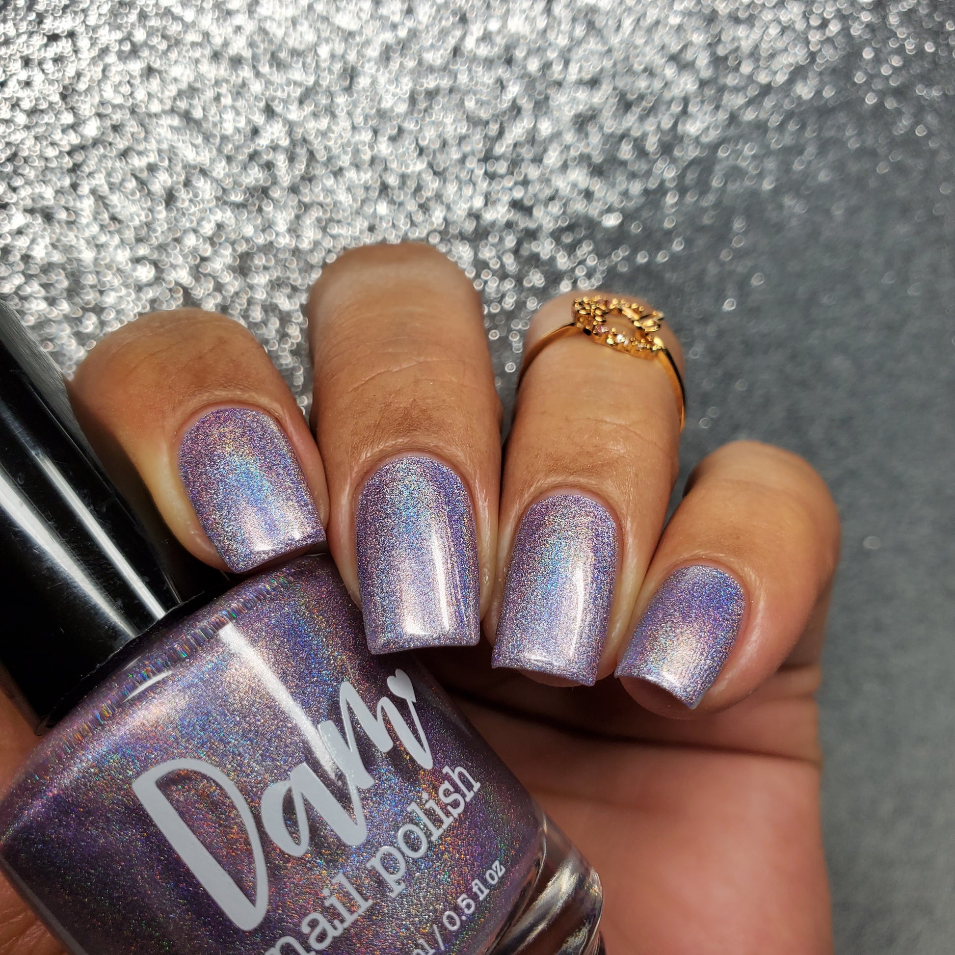 Lavender Jade - Jewelry Box Holos - Holographic Nail Polish - Dam